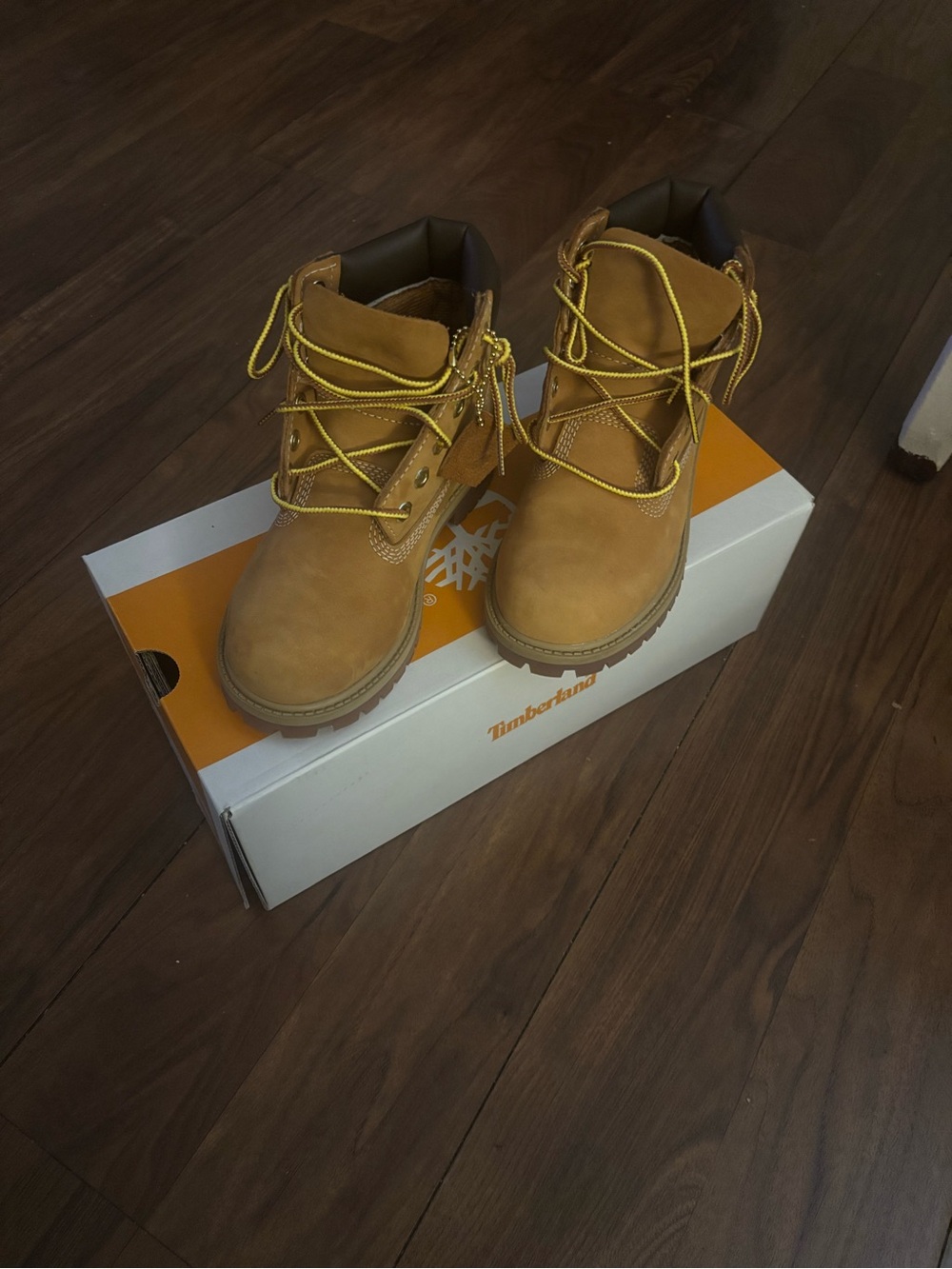 Timberland Kids Wheat Lace-Up Work Boots